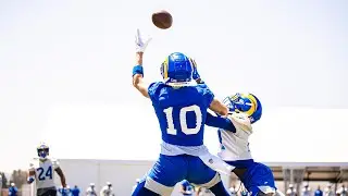 Highlights: Rams Hit The Field To Kick Off Another Week Of OTAs