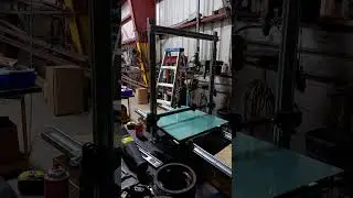 part 2 Custom 500mm cube bedslinger build #3dprinter #largeformatprinter stay tune for part 3