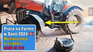 Wymiana oleju w ciągniku CASE IH 310 🚜_VVVVVVVVo🏁