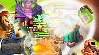 SMOKY Heavies DESTROY Dr T in Boom Beach!!
