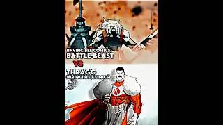 Thragg vs Battle Beast #invincible #invincibleedit #shorts #fyp #viral