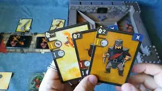 THE SIEGE OF RUNEDAR: PARTIDA EN SOLITARIO. Juegos de mesa.
