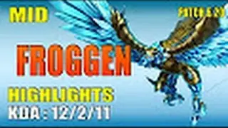 FOX Froggen Anivia vs C9 Hai Syndra -  Mid NA SoloQ  | Highlights 2016