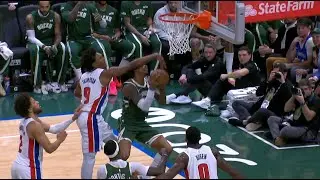 KPJ getting smacked in the head by Ausar is confirmed as a common foul. Bucks announcers is MAD