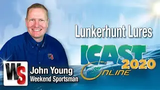 Bass and Walleye Lures from Lunkerhunt Lures From ICast 2020 #Lunkerhunt_fish