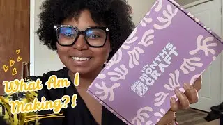 Crafting Blind: Monthly Mystery Craft Box Challenge