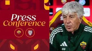 🟨 LIVE 🟥 LA CONFERENZA STAMPA DI GIAN PIERO GASPERINI ALLA VIGILIA DI ROMA-CAGLIARI