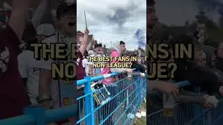 BEST FANS IN NON-LEAGUE!? INCREDIBLE PARTY SCENES as Farnham win the LEAGUE! | #shorts