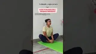 ##simple yoga poses for PCOD/PCOS/Hormonal imbalance##🧘&zwj;♀️🧘&zwj;♀️🧘&zwj;♀️