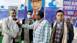 Blood Donation Camp WatGunj Police station Dr.Sanjay Kumar Gupta, Dr Swapan Kumar,Dr M N Haque.