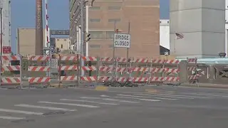 Michigan Avenue bridge closes for construction