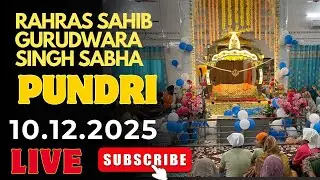 Rahras sahib gurudwara singh Sabha Pundri 10-12-2025