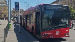 2025.09.07. 76 os trolibusz Keleti p&aacute;lyaudvar M J&aacute;szai Mari t&eacute;r