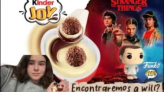 Parte 2. Encontraremos a will?,abriendo huevo kinder stranger things #viralvideo #strangerthings 