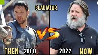GLADIATOR Cast Then and Now 2022 - All Cast (How they changed) ( 2000 Movie ) A1_facts