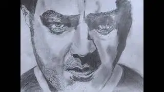 how to draw valimai motion poster  DRAWING