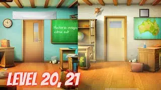 100 Doors - Escape From School | Level 20 , 21