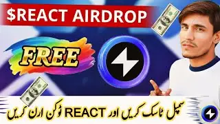 🔥 Free React Token Airdrop | Denet Mining App Full Guide | Earn Crypto Rewards 2025