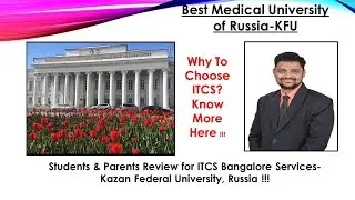 🆕ITCS -Kazan Federal University Russia 👉Departure KFU- Ms. Prachi 2021 From Delhi👉Students Review