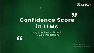 How to Calculate Confidence Score in LLMs (Language Models) | Explained with Gemini API