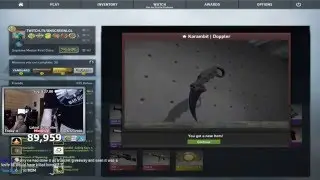 Karambit Doppler Factory New INSANE UNBOXING! (1x Random Case)