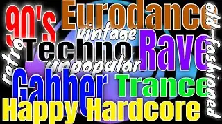 NEW 90s style eurodance, eurotechno, euro house, happy hardcore ORIGINAL PRODUCTIONS 20XX