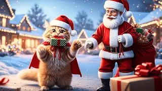 Can The cat and his owner really be Santa Claus and deliver gifts to the whole neighborhood?