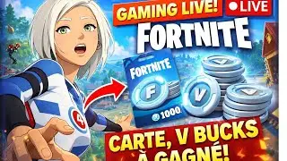 LIVE FORTNITE GAME, ABONN&Eacute;S CARTE V BUCK &Agrave; GAGN&Eacute; #shorts