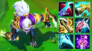 Full CRIT One Shot RENGAR Build Montage [ Ultimate Spellbook ]