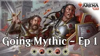Going for Mythic - Ep 1 - Boros Aggro - MTG Arena Bo1 Competitive Constructed Gameplay