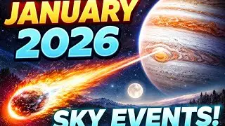 Не пропустите! Январь 2026 | Самый яркий Юпитер + метеорный поток