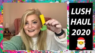 🛁 Huge Christmas Lush Haul  🛁 || Christmas 2020 || Christina Parmiter