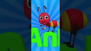 Буква алфавита А обучающая песня #shorts #music #alphabetA Kids #Cartoon