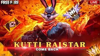 GIWEAWAY 💯 START 🫵🏻 KUTTI RAISTAR ⚡ come back 🔙 #freefire #fflive #gaming #garena #ffindia #ffmax