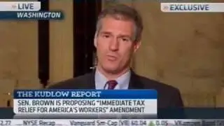 Scott Brown On Providing A Jolt To The Economy Through Tax Cuts