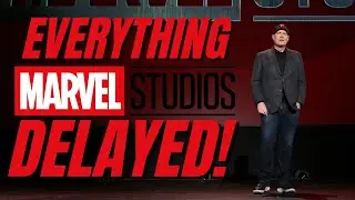MAJOR MARVEL SLATE DELAY, 6 Marvel Movies Moves Officially Announced + 3 Canceled