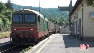 KERAKOLL COMPILATION 1: D345 OLD e D345 XMPR in manovra alla stazione di MINUCCIANO PIEVE CASOLA.