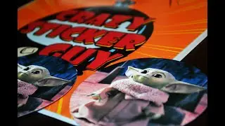 Diy - HOME STICKERS | The Mandalorian Baby YODA GROGU Star Wars Disney Stickers From Original Series