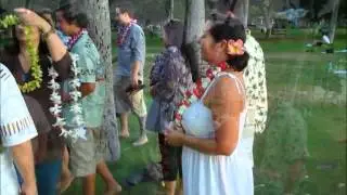 Hawaii vow renewal highlights-Al & TIsh