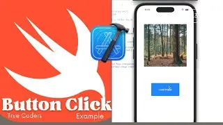 iOS Button Press Example | Swift Xcode  | iPhone Application Development