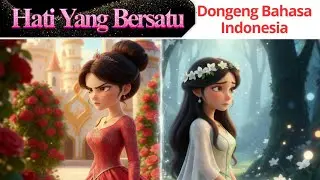 Dongeng Animasi | Hati Yang Bersatu | Putri Mawar dan Melati