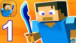 Craftsman Fight - Craft War - Gameplay Walkthrough Part 1 Tutorial Craft Adventure (Android, iOS)