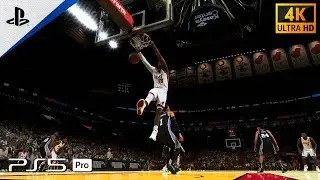 (PS5 Pro) NBA 2K25 | Miami Heat vs. Spurs - PS5 Pro [4K 60FPS] Gameplay
