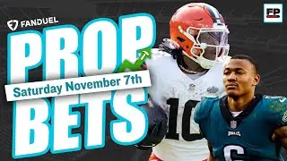 NFL Week 10 Prop Bets & Best Picks | Presented by FanDuel