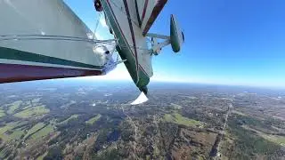 Gentle aerobatics in a beautiful Great Lakes Biplane.