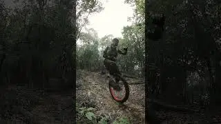 Mountain Unicycle Ride #mountainunicycle #unicycle #goprolifestyle #trailriders