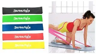 Фитнес резинки Esonstyle обзор / Резиновый жгут для тренировок