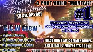 HOLIDAY GCW CREW MONTAGE & MY COMPILATION 4-PART SERIES SPECIAL #1-4