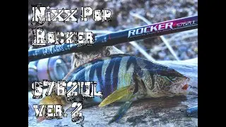 Работа спиннинга Nixx Pop Rocker ver.2 S762UL 1-6 грамм