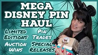 Mega Disney Pin Haul ✨ #disneypins